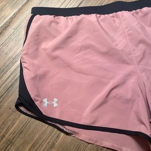 Under Armour running shorts with built in undies NWT